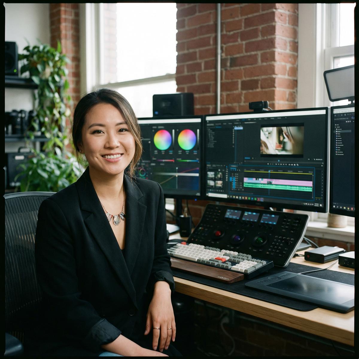 大象传媒剪辑师李婷