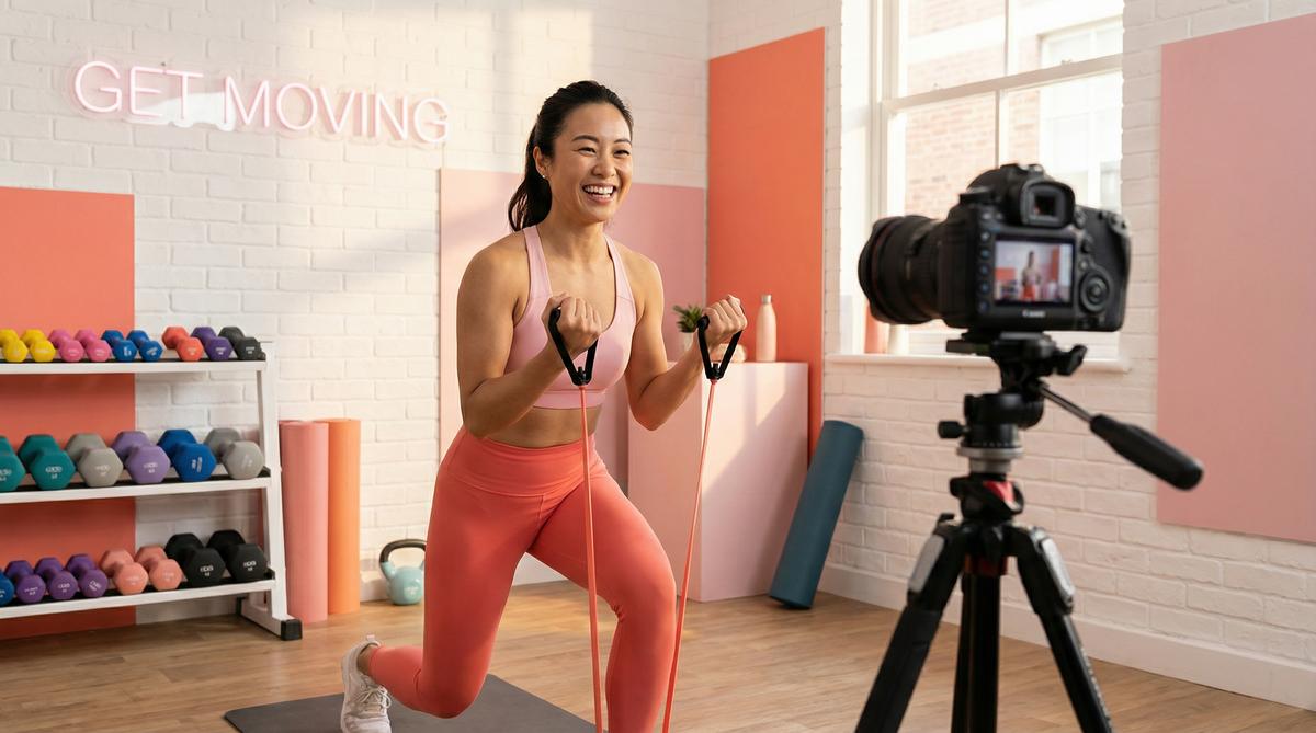 大象传媒主播健身